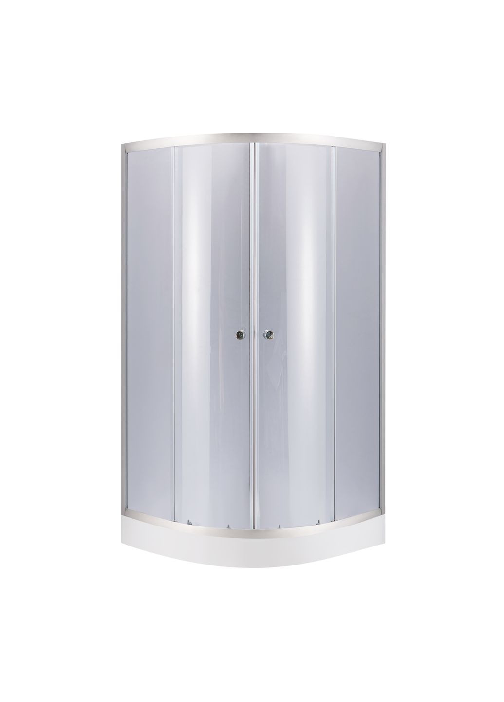 Набір душова кабіна Latwa SC90x90.SAT.LOW.GR, скло тоноване 4 мм + піддон Kupala LIDZ LLSC9090SATLOWGR2SET (337514689)