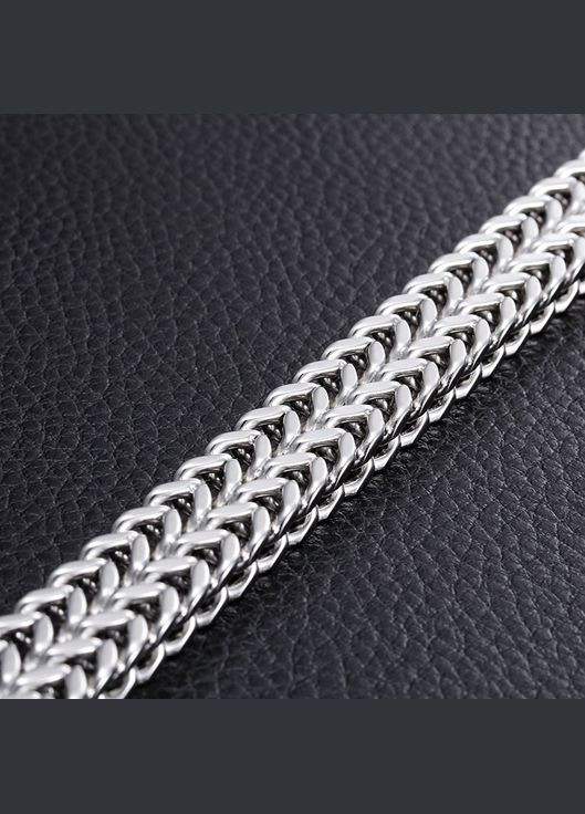 Браслет чоловічий сталевий на руку сріблястий Avalon KB 56410 (331173211)