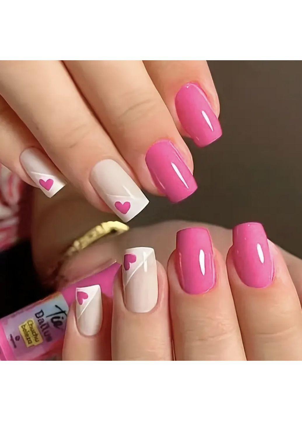 Нігті накладні, набір 24 шт No Brand (372114349)