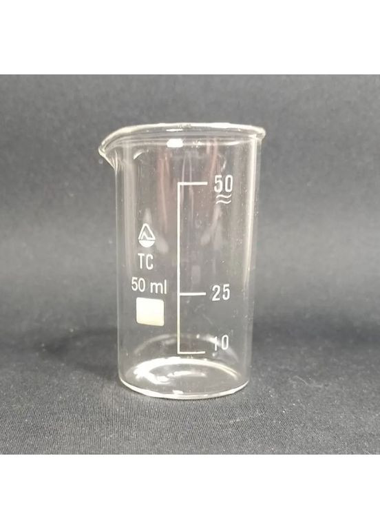Склянка висока В-1-50 мл ТС з градуюванням Склоприлад (366393848)