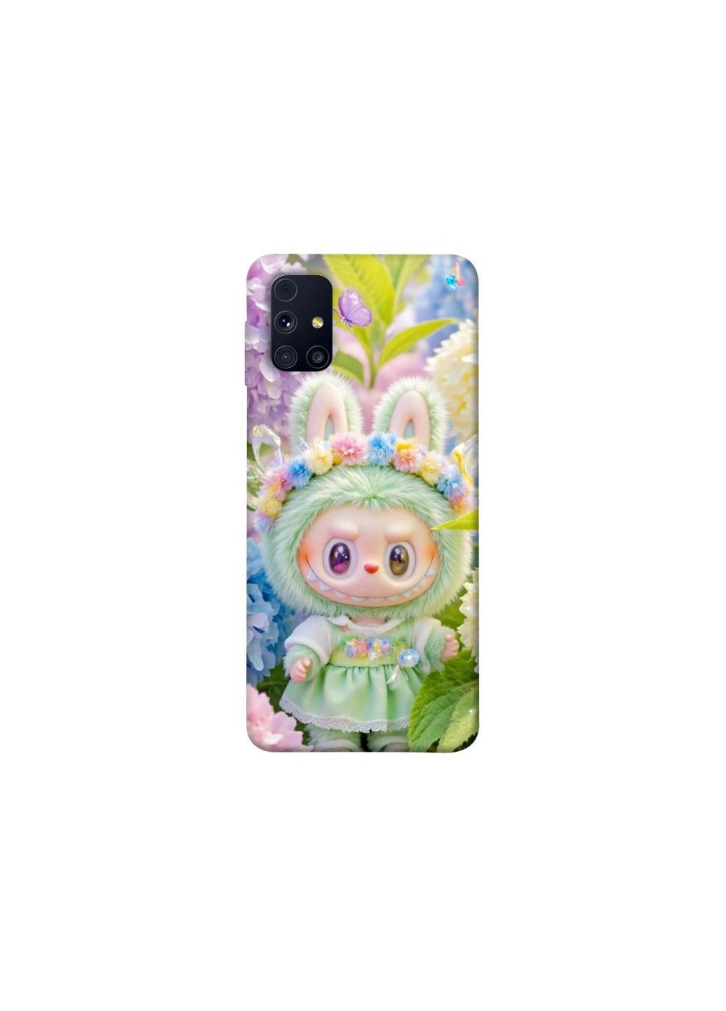 Чохол на Samsung Galaxy M31s Labubu & Flowers ver.2 Frontalka (354680432)