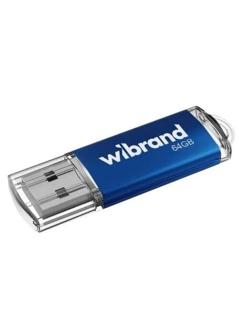 Флеш накопитель USB 64Gb Cougar, Blue, USB 2.0 (WI2.0/CU64P1U) WI2.0/CU64P1U Wibrand (395968741)