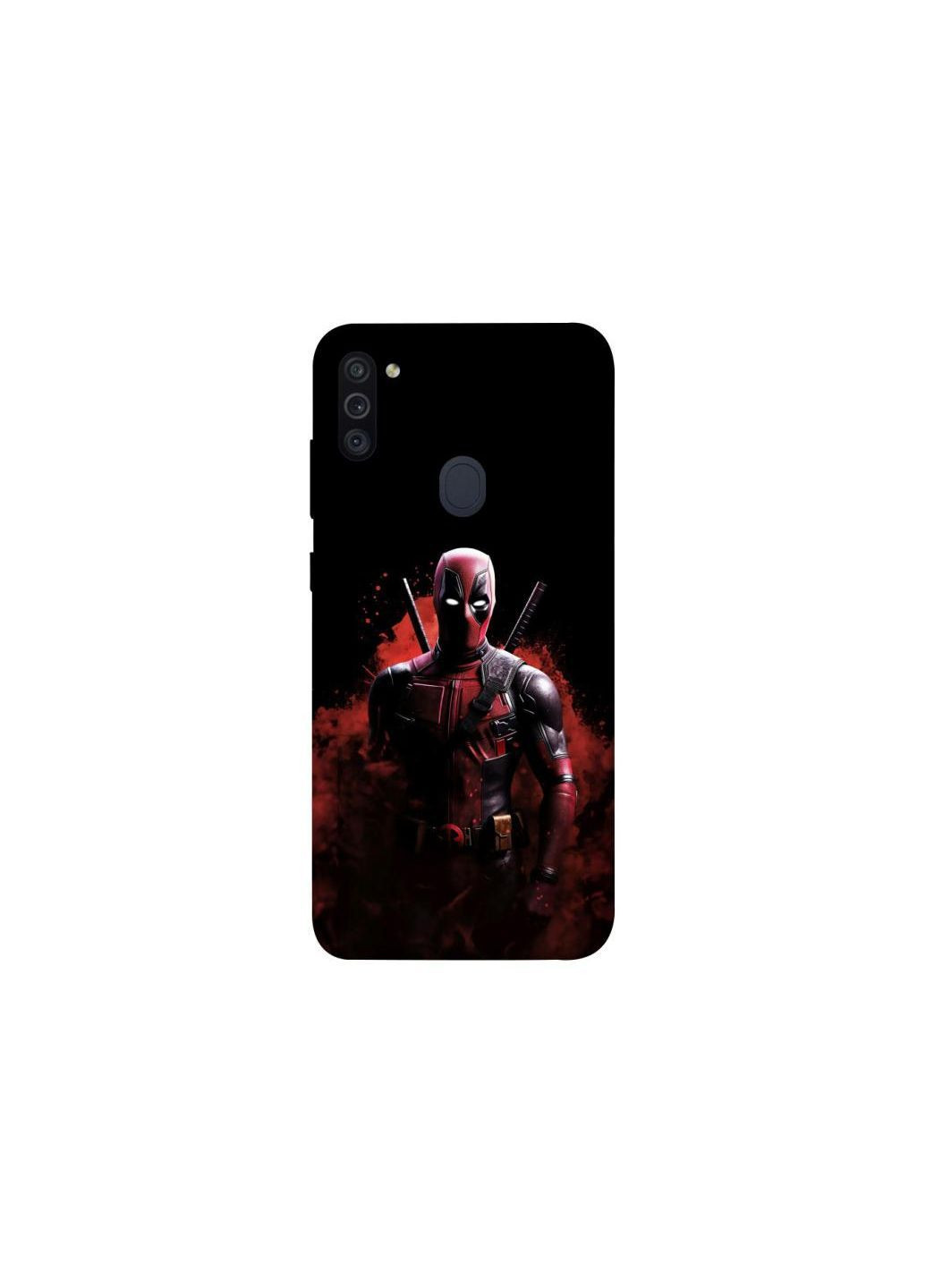 Чехол на Samsung Galaxy M11 Deadpool Frontalka (365834377)