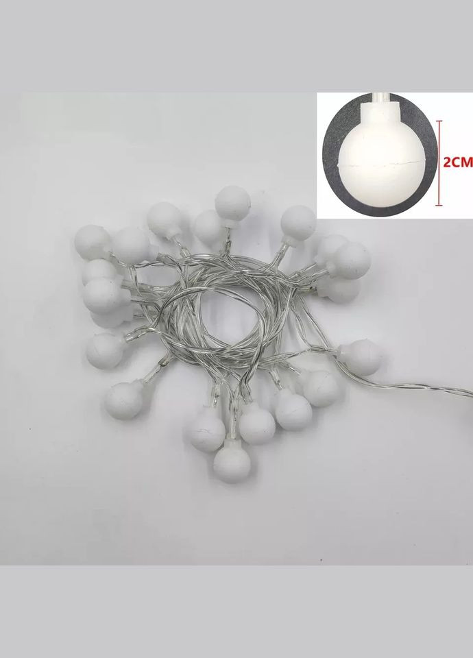 Гірлянда світлодіодна USB Ретро-лампи теплий білий 80 LED 10 метрів No Brand (302242569)