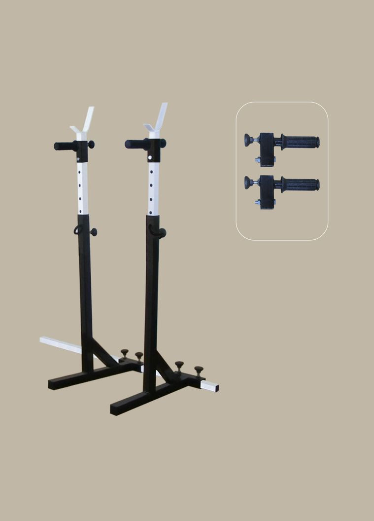 Стійки для присідання, жима лежачи та стоя, під штангу до 250 кг No Brand (326596797)