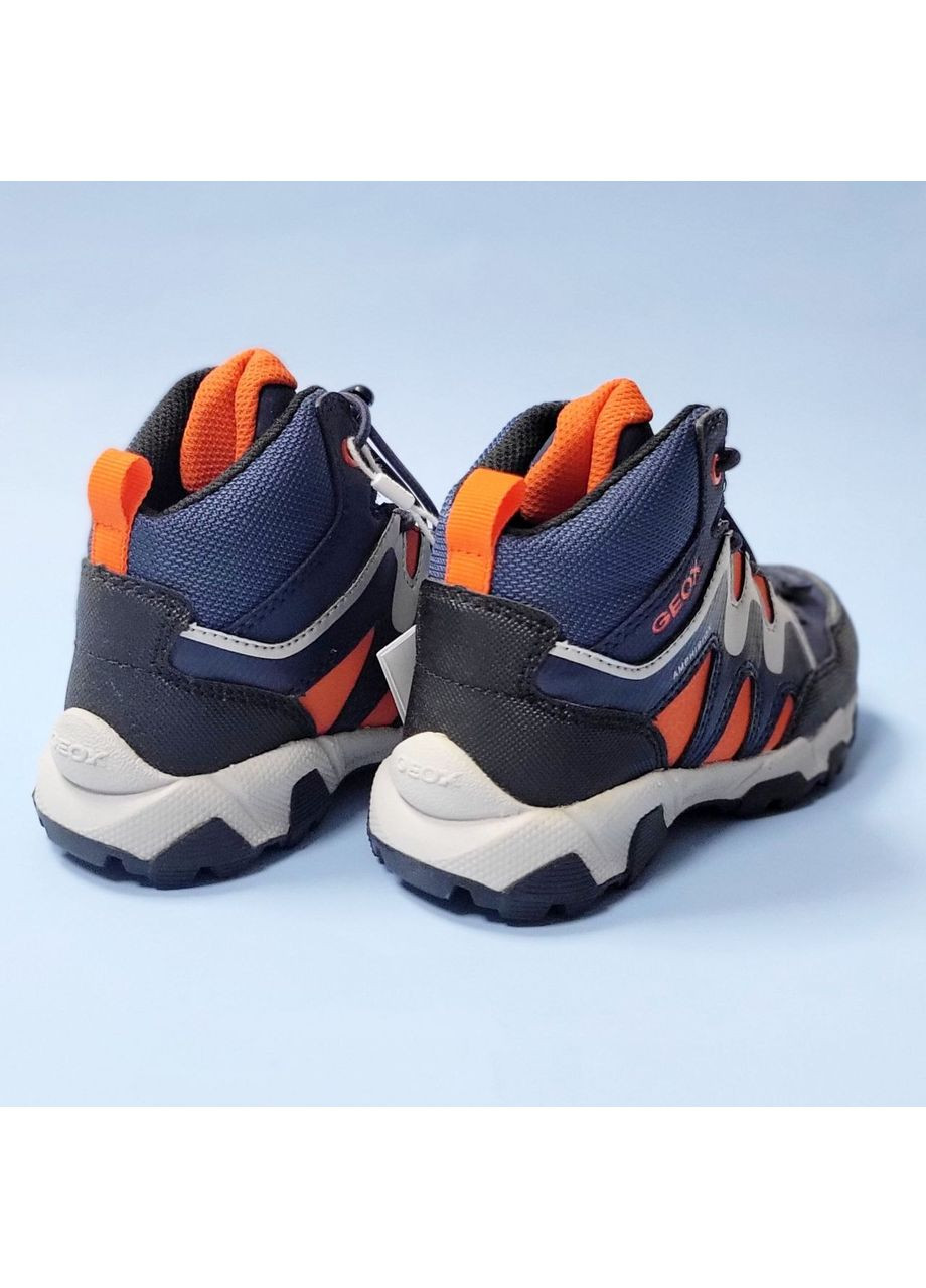 Демісезонні черевики на еластичній шнурівці Magnetar ABX Geox (360893212)