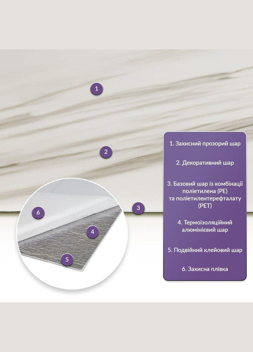 Самоклеящаяся стеновая PET плитка 600*300*2mm (D) SW-00001680 Sticker Wall (330134709)