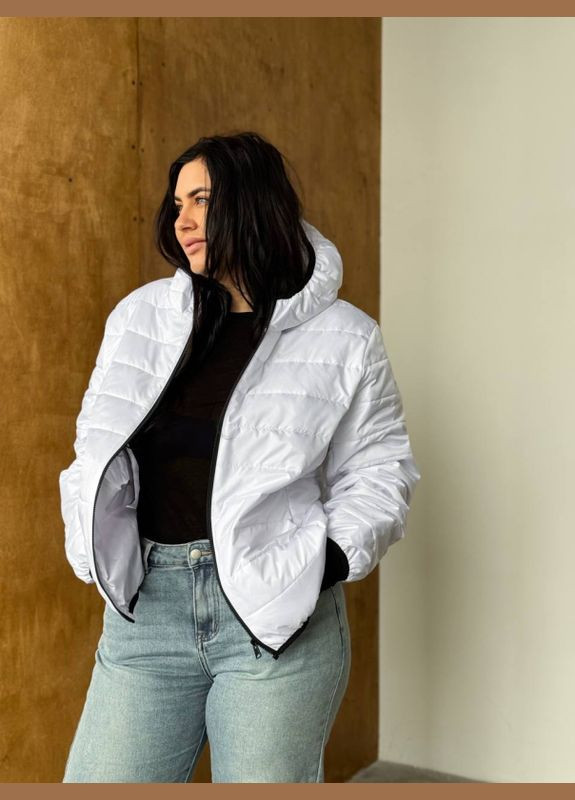 Біла демісезонна куртка демісезона роббі куртка-піджак, куртка-лайнер Mirage