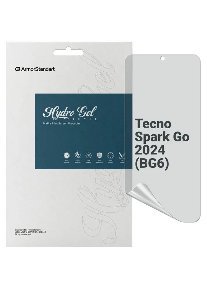 Гідрогелева плівка Matte для Tecno Spark Go 2024 (BG6) (ARM73607) ArmorStandart (328920532)