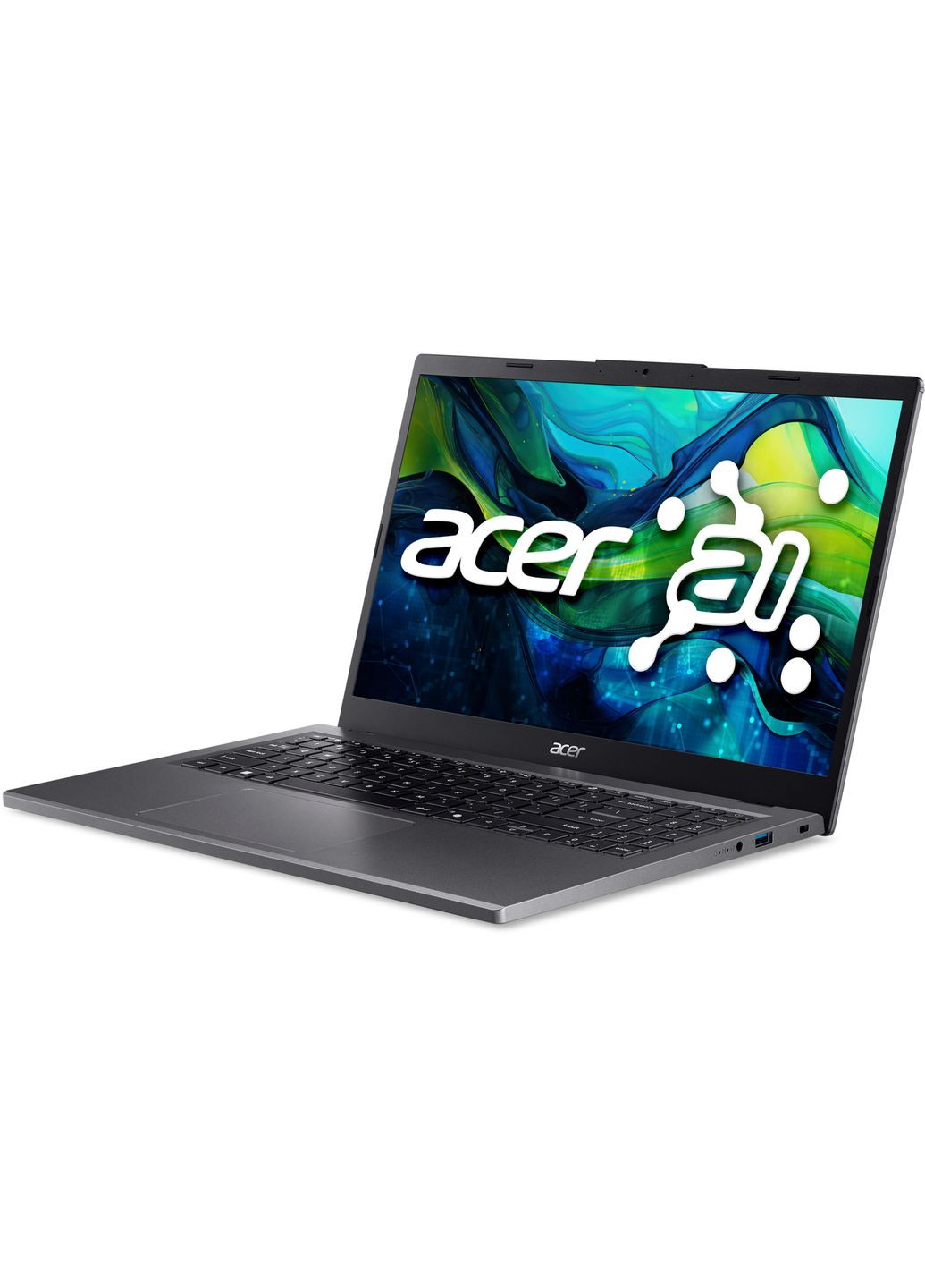 Ноутбук Aspire 15 A15-61M 15.6" FHD IPS, AMD R5-8640HS, 16GB, F512GB, UMA, Lin, сірий Acer (360396715)