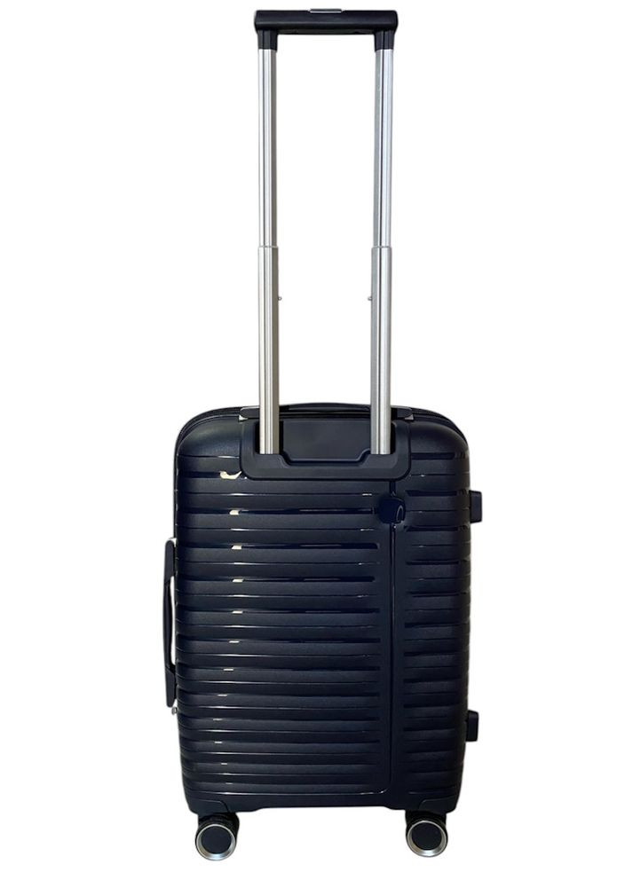 Чемодан малый для ручной клади Madisson 51203 полипропилен S Темно-синий Snowball (327792583)