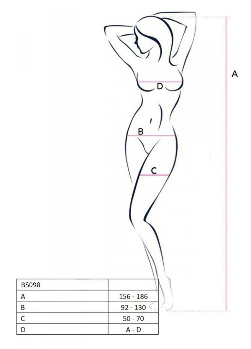 Бодистокинг BS098 white Passion (303884803)