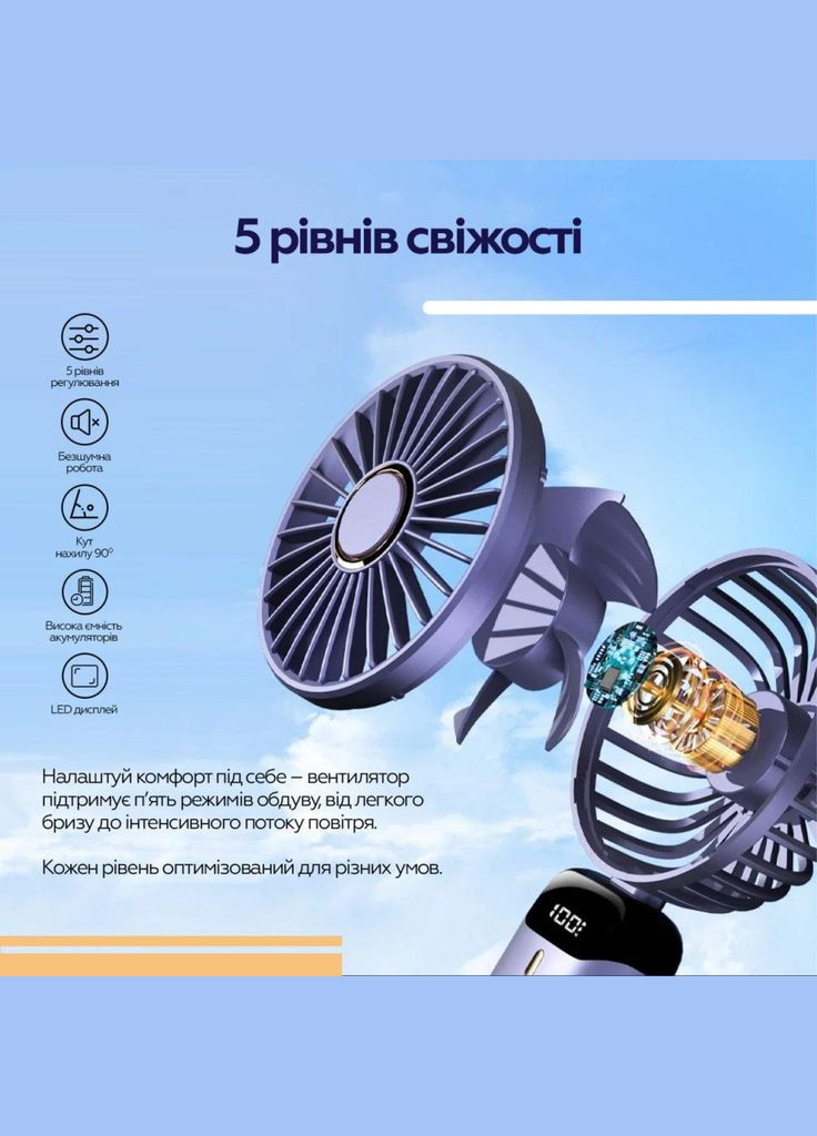 Вентилятор XK-F03-GR XoKo (347174887)