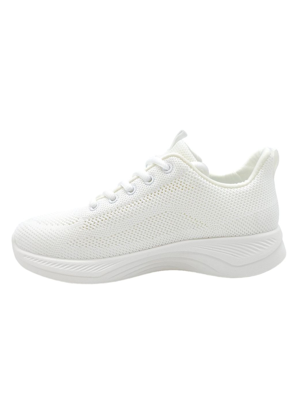 Белые всесезонные женские кроссовки белые текстиль l-16-41 23,5 см (р) Lonza