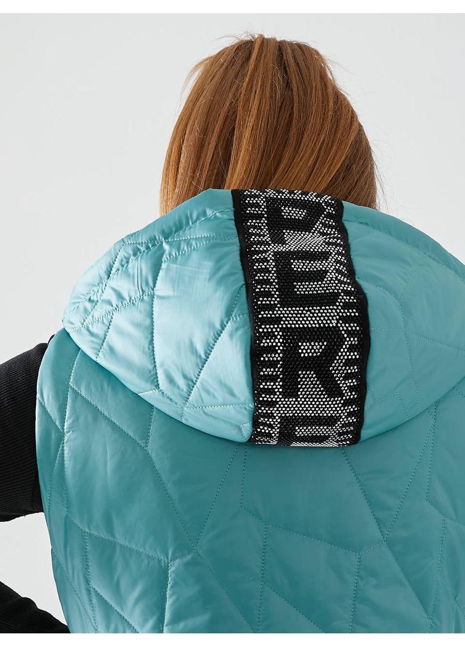 Жіноча жилетка з капюшоном колір м'ята New Trend (305206375)