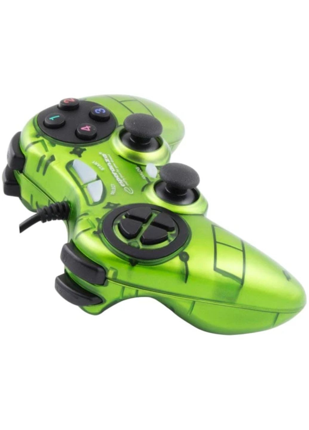 Джойстик для ПК, зелений, USB, провідний геймпад для комп'ютера/ноутбука Esperanza Fighter GX400 (355267318)