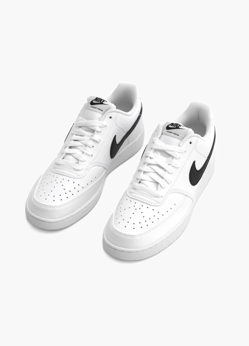 Білі кросівки чоловічі court vision lo nn white dh2987-101 Nike