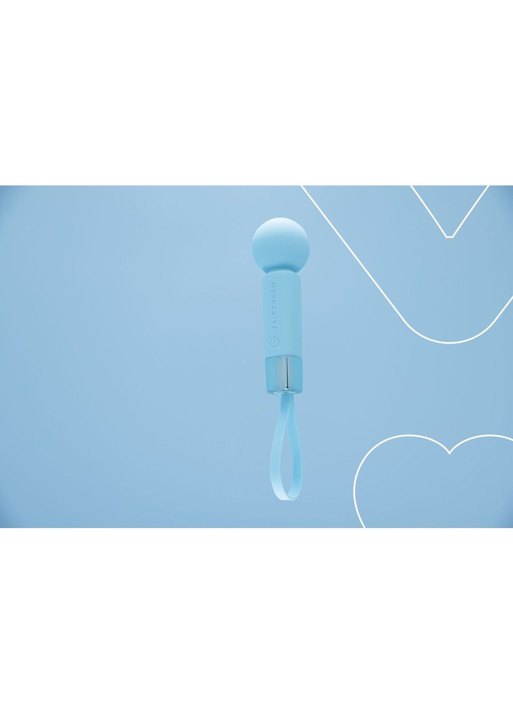 Мини-вибромассажер Pearlstasy blue FairyGasm (339865972)