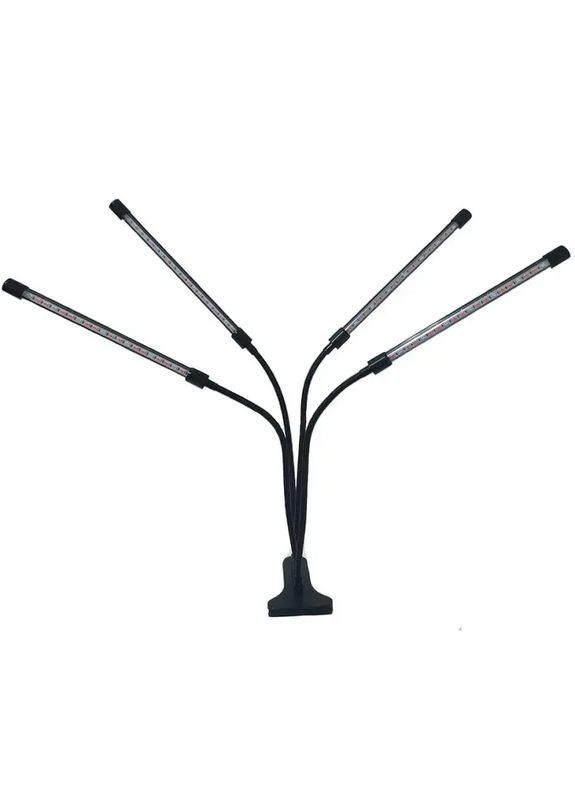 Фитолампа светодиодная для роста растений Plant Grow Light 7819 USB фитосветильник лампа для рассады с таймером Черный No Brand (315397185)