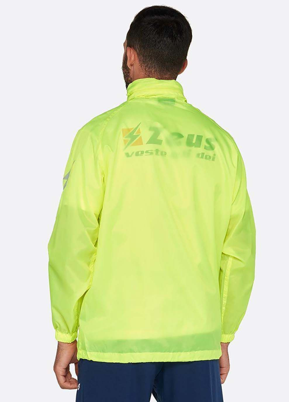 Желтая демисезонная ветровка Zeus