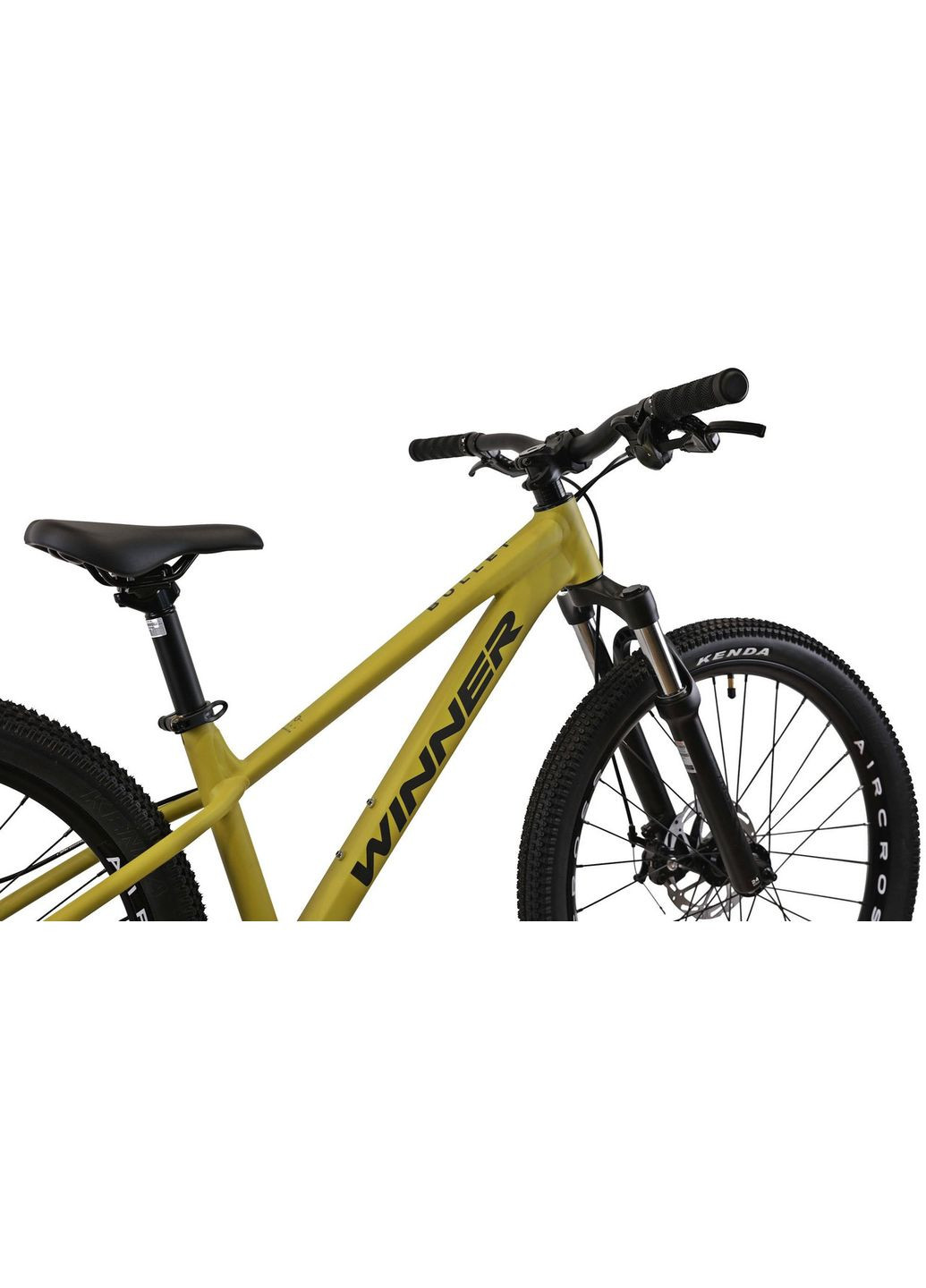 Велосипед BULLET 24", розмір XXS, рама 12", 2025, Салатовий (мат) Winner (369650506)