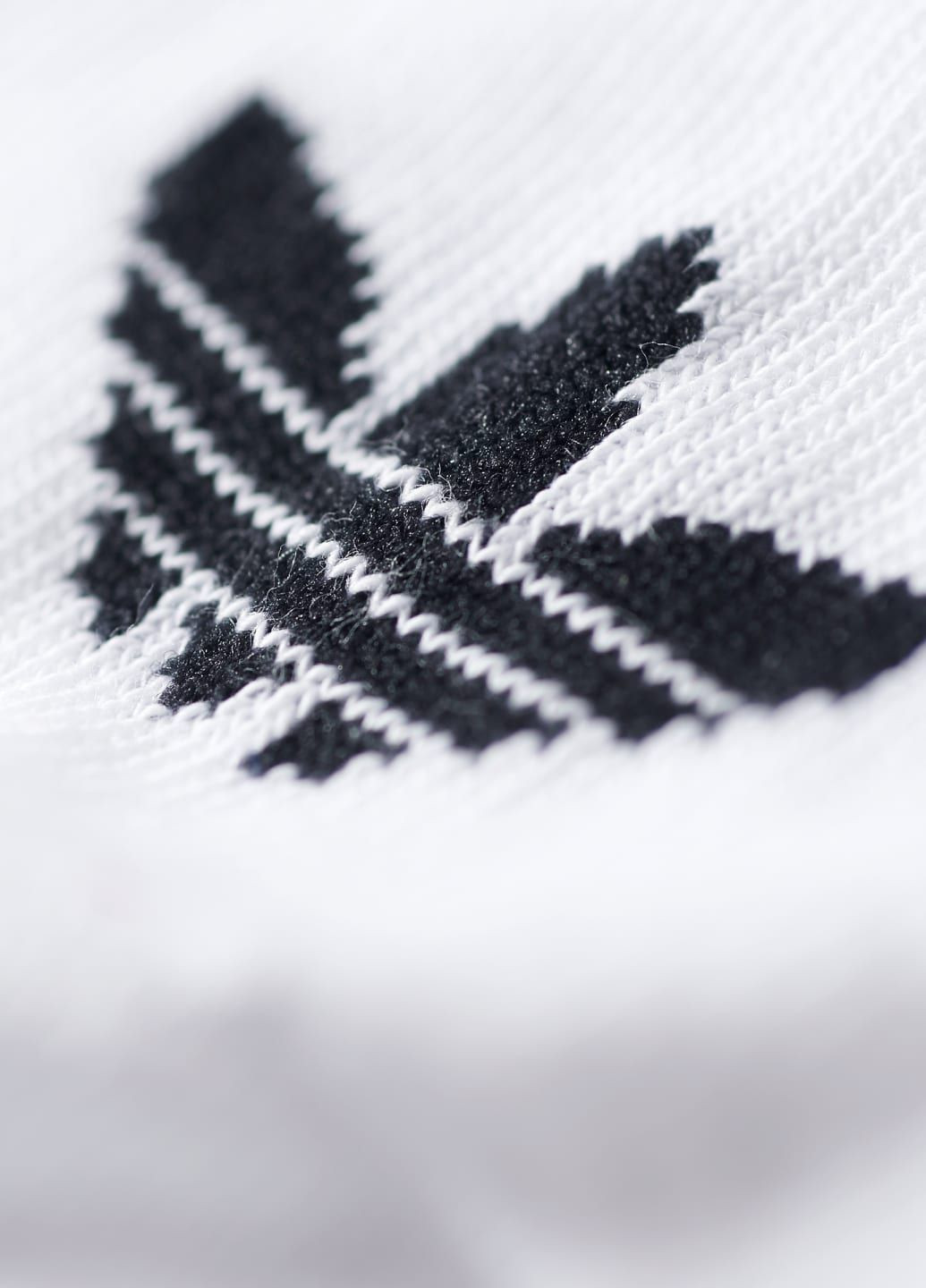 Белые три пары носков trefoil adidas логотипы (369370092)