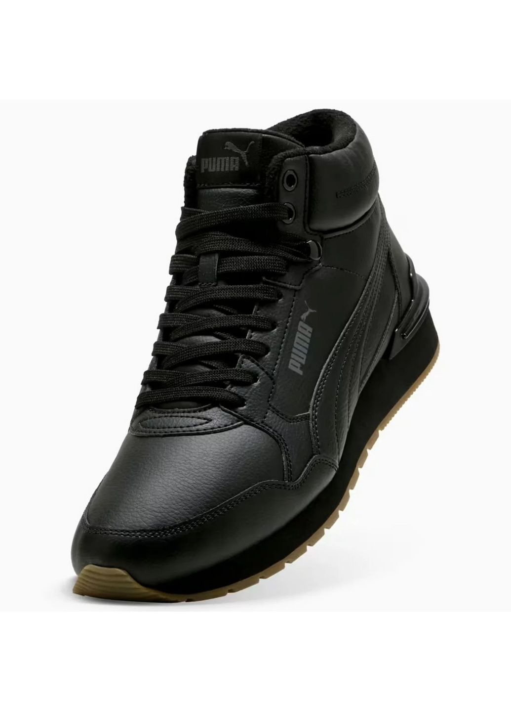 Чорні кросівки чоловічі st runner v4 mid black 402893-02 Puma