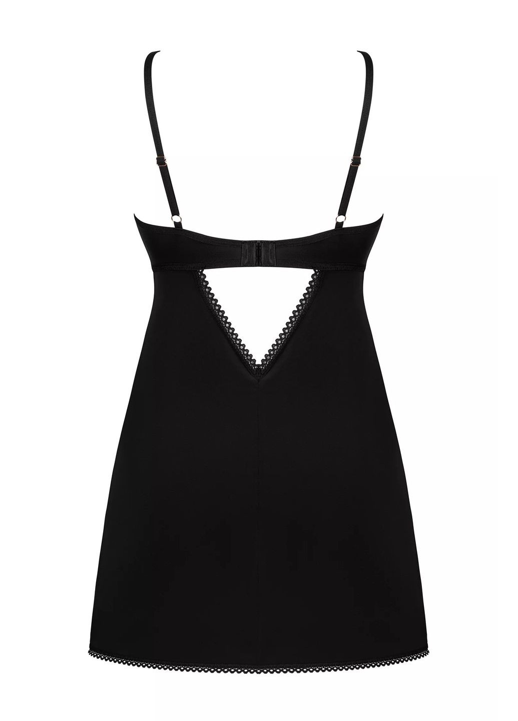 Комбинация сатиновая с трусиками Rosenty chemise Obsessive (354778020)