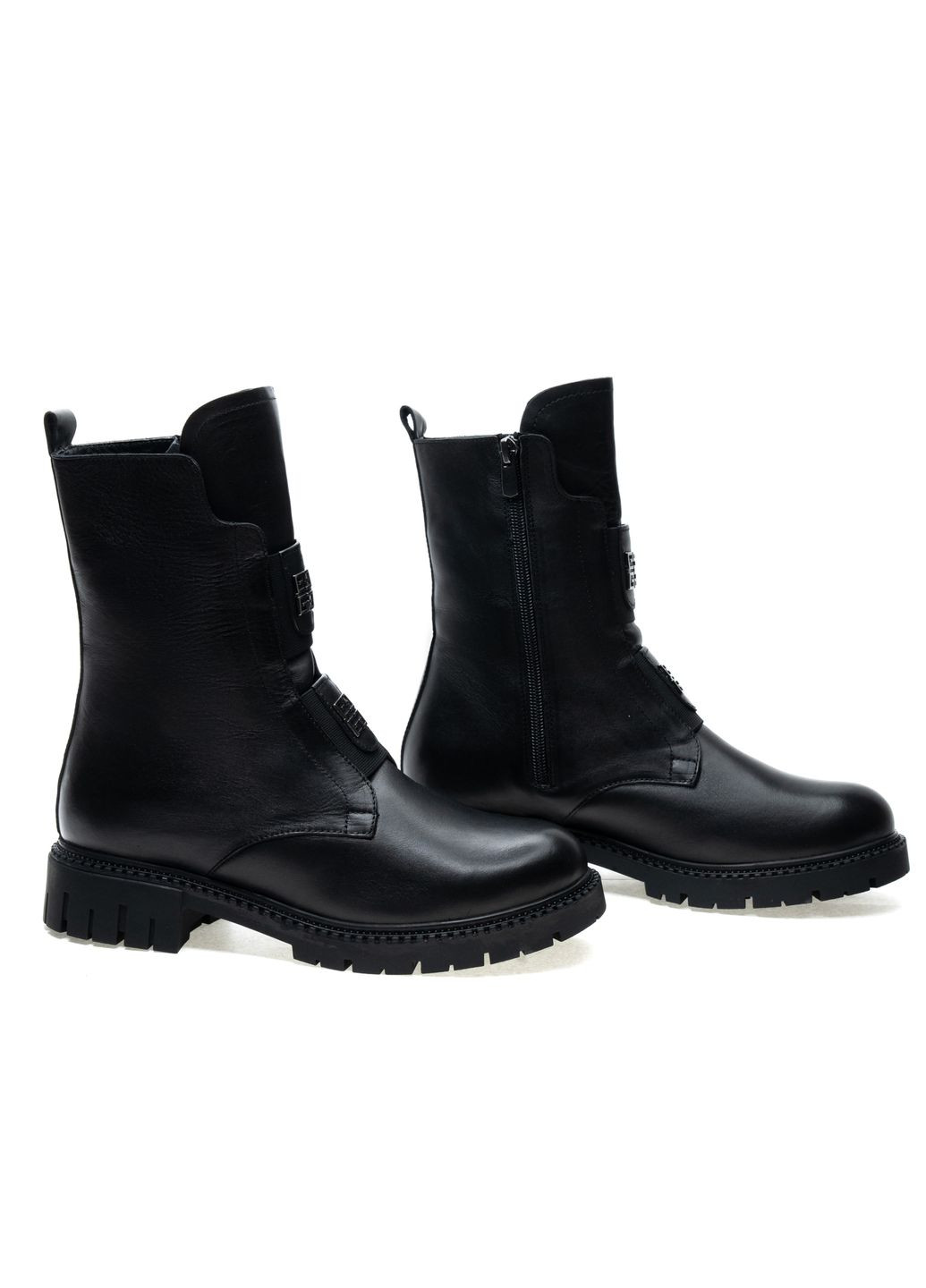 Зимние ботинки 01502 черные Mario Muzi