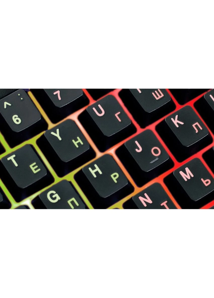 Клавиатура Comfort 7011 Backlit Black (EL123100043) [128771] Real-El (400986705)