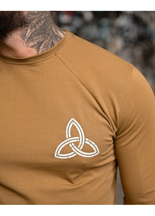 Армійський чоловічий лонгслів Ворон койот Freedom (358501639)