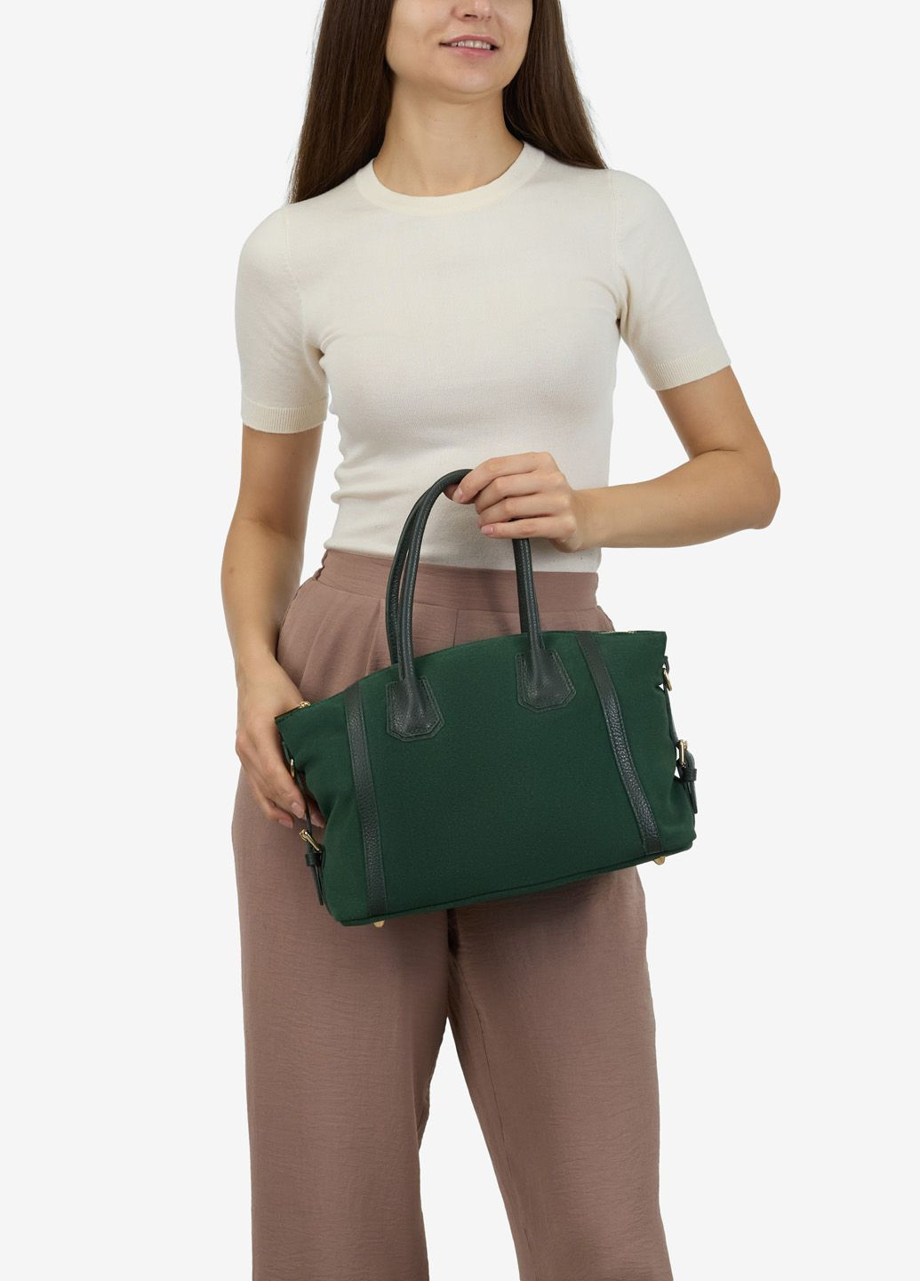 Сумка жіноча замшева тоут середня Tote Regina Notte (366545808)