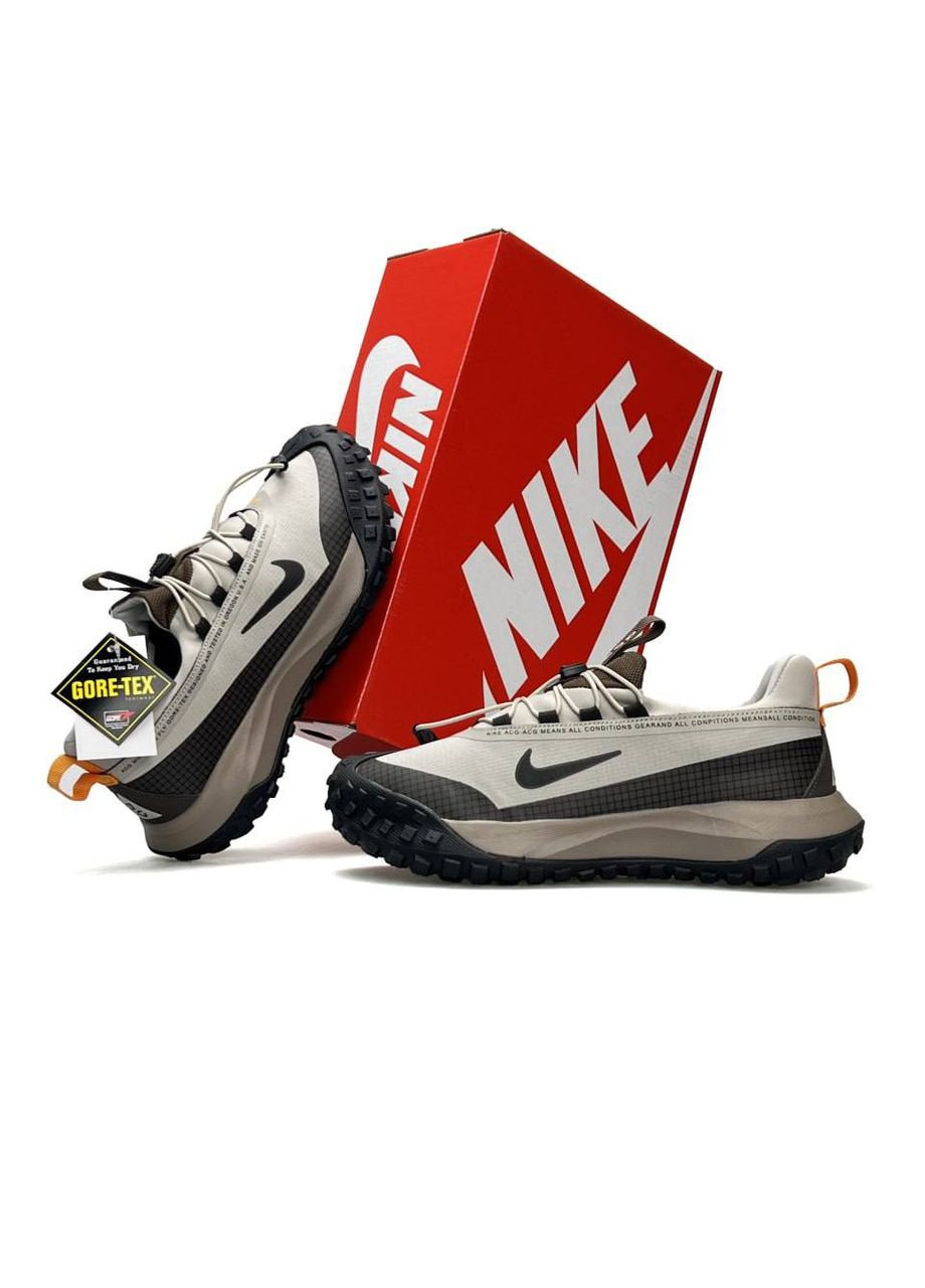 Бежевые демисезонные кроссовки No Brand