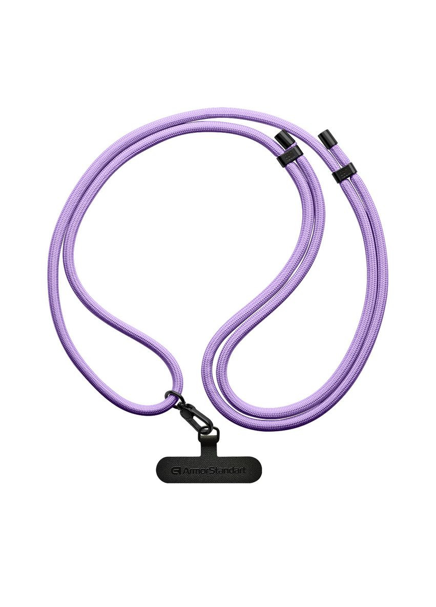 Ремешок для смартфона Rope Black Lavander with Dark holder (ARM67197) ArmorStandart (327889295)
