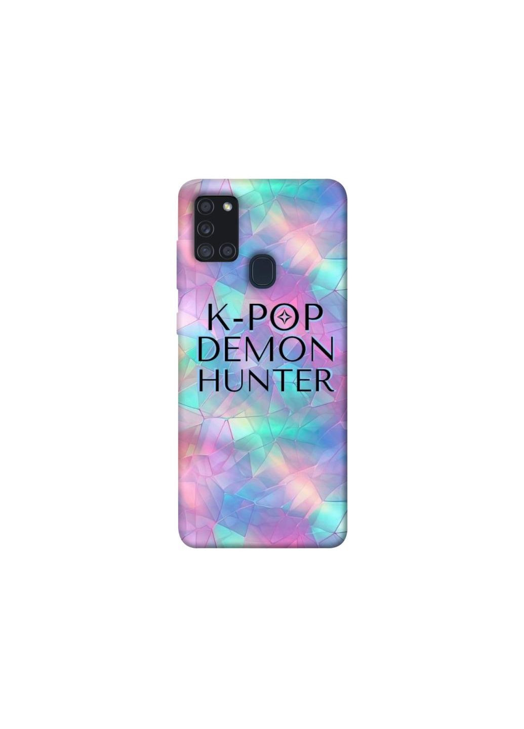 Чохол на Samsung Galaxy A21s K-Pop Demon Hunters Logo Frontalka (354673435)
