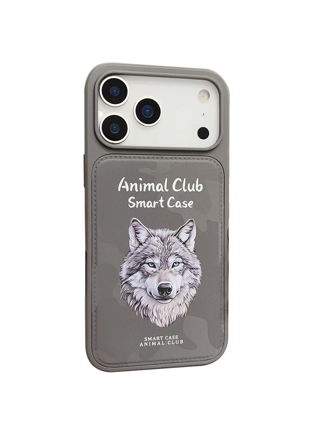 TPU+PC чехол Animal Club для Apple iPhone 16 Epik (375691197)