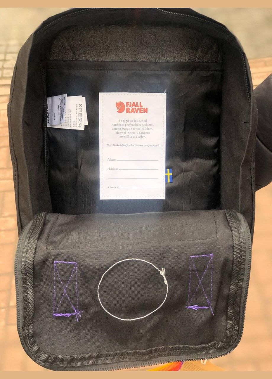 Рюкзак fjallraven kanken mini 7л фьялравен канкен мини No Brand Рюкзак (340459525)