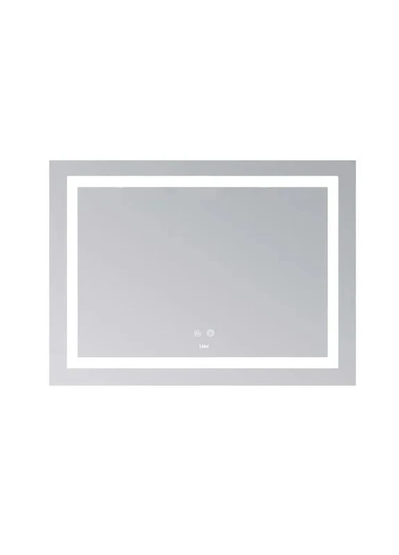 Зеркало Kubis с LED-подсветкой Touch 900х700 мм алюминий/пластик LIDZ KU1 (393480373)
