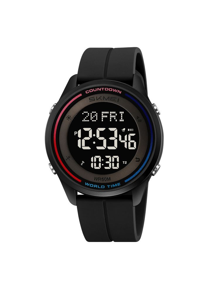 2412PBK Black электронный спортивный Skmei (326585478)