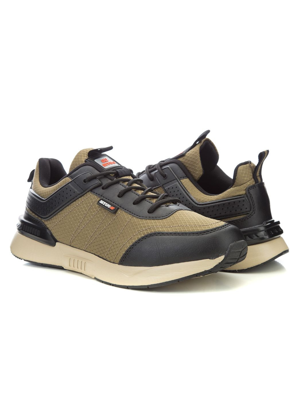 Оливковые (хаки) всесезонные кроссовки мужские Situo