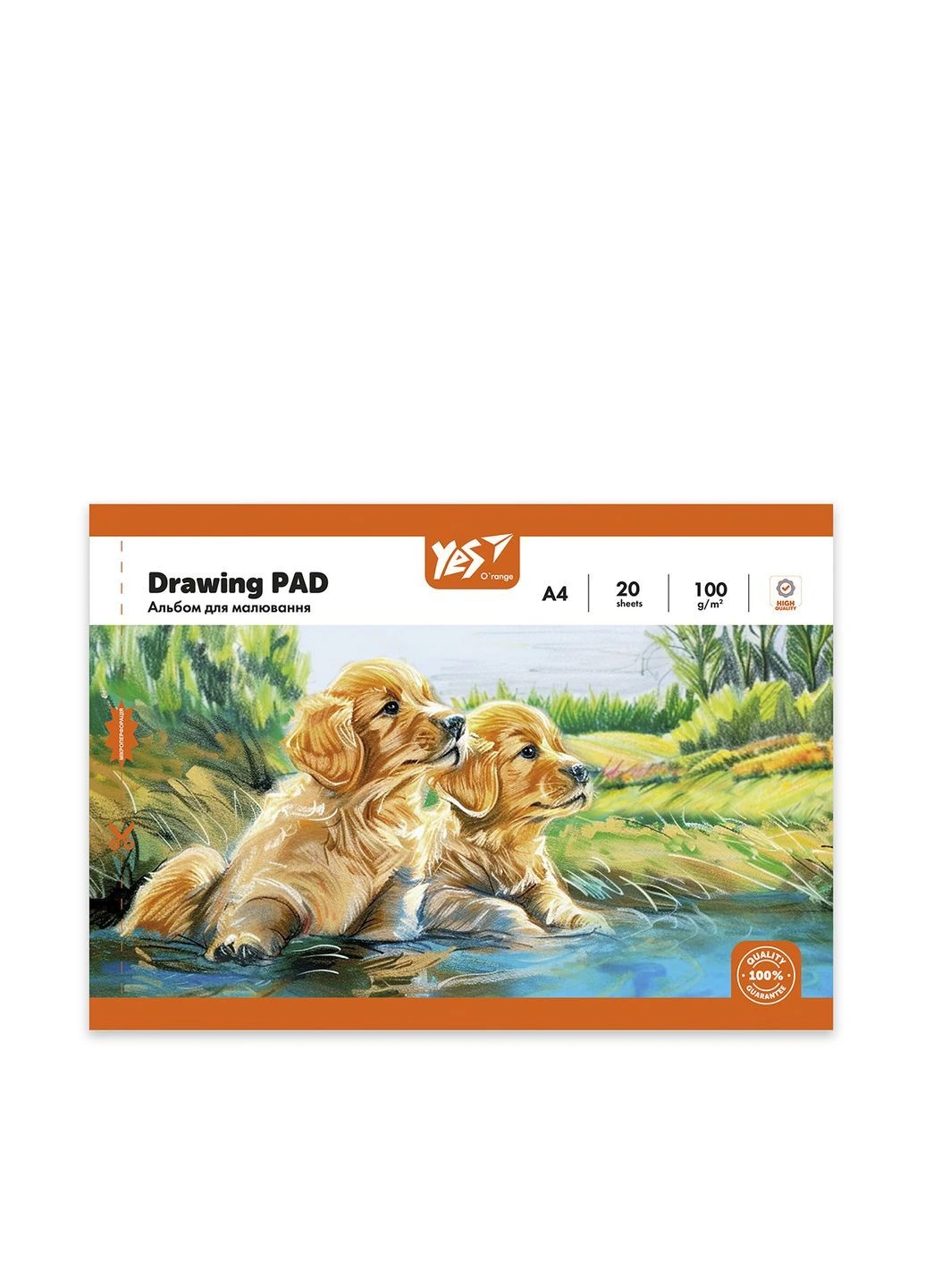 Альбом для рисования Orange Line Pets цвет разноцветный TSB-00283183 Yes (393890885)