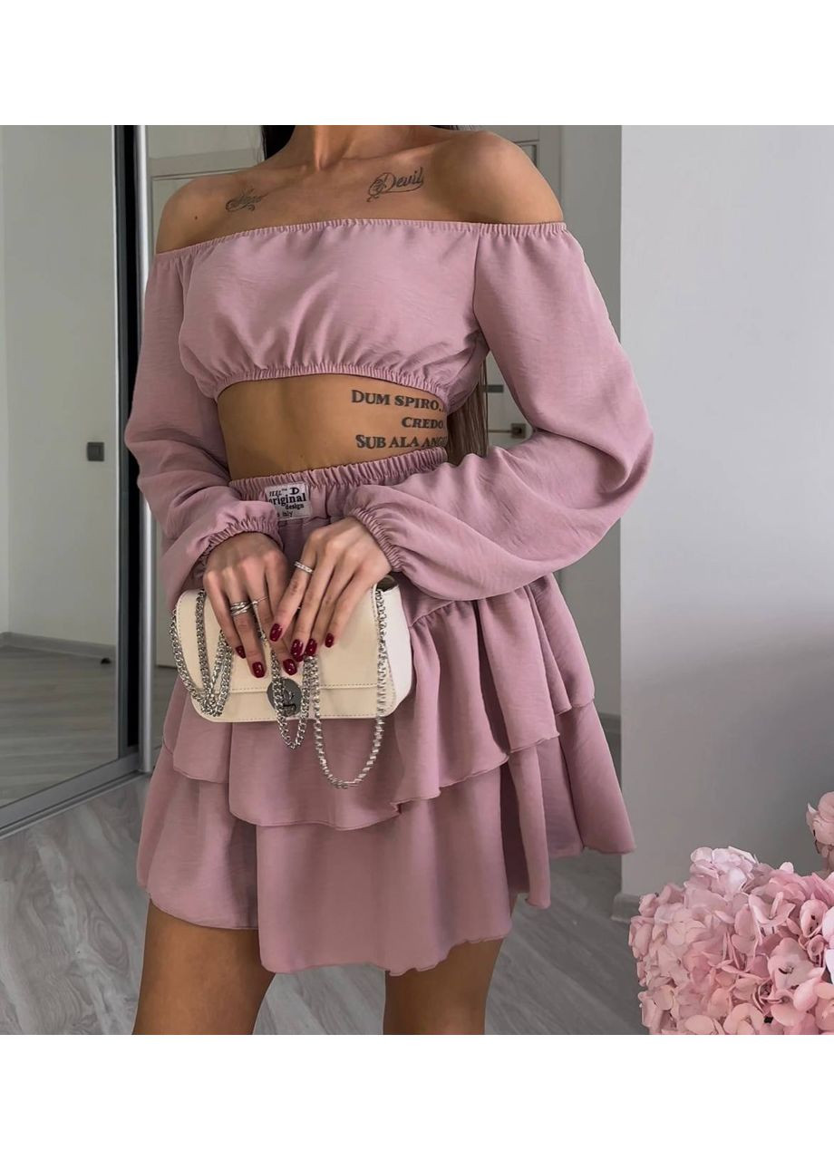 Костюм с юбкой Fashion (348781560)