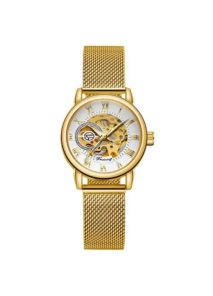 Наручные часы 8099 Automatics Gold-White Forsining (387859379)