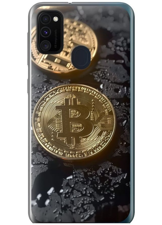 Силиконовый чехол 'Вулканический Bitcoin' для Endorphone samsung galaxy m30s 2019 (289875878)
