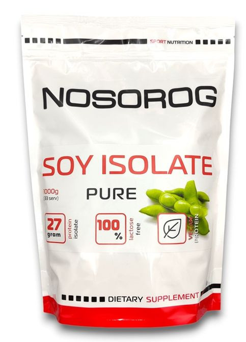 Soy isolate 1000 g /28 servings/ Pure Nosorog Nutrition (306747102)