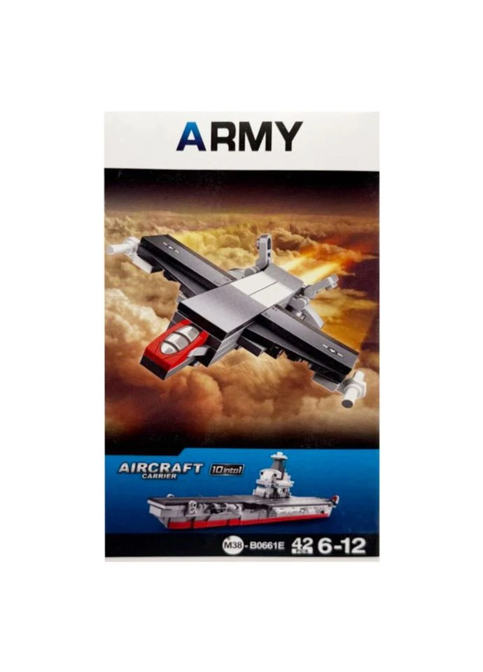 Дитячий конструктор "Aircraft carrier" M38-B0661-5, 42 деталі M38-B0661-5 Bambi (392274374)