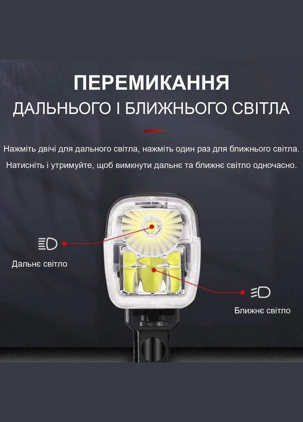 Фонарь фонарик фара велофара свет велофонарь на велосипед 4800 мАч 1000 LM GDragon Home аккумуляторный 20_3_0_1 No Brand (319132586)
