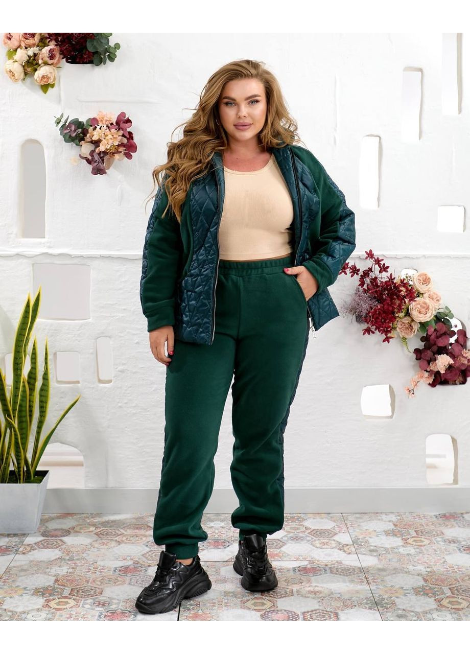 Жіночий теплий костюм куртка+флісові штани Nobilitas 25060 (364196255)