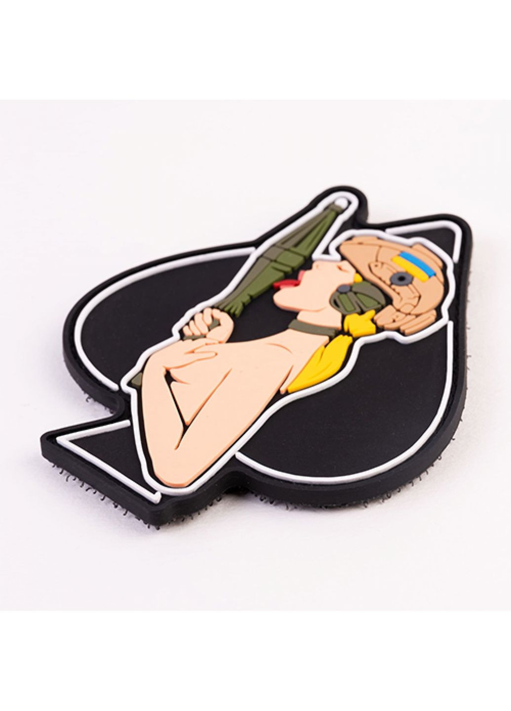 Патч/Шеврон Дівчина-піка (білявка) (1086) Dobroznak (366963082)