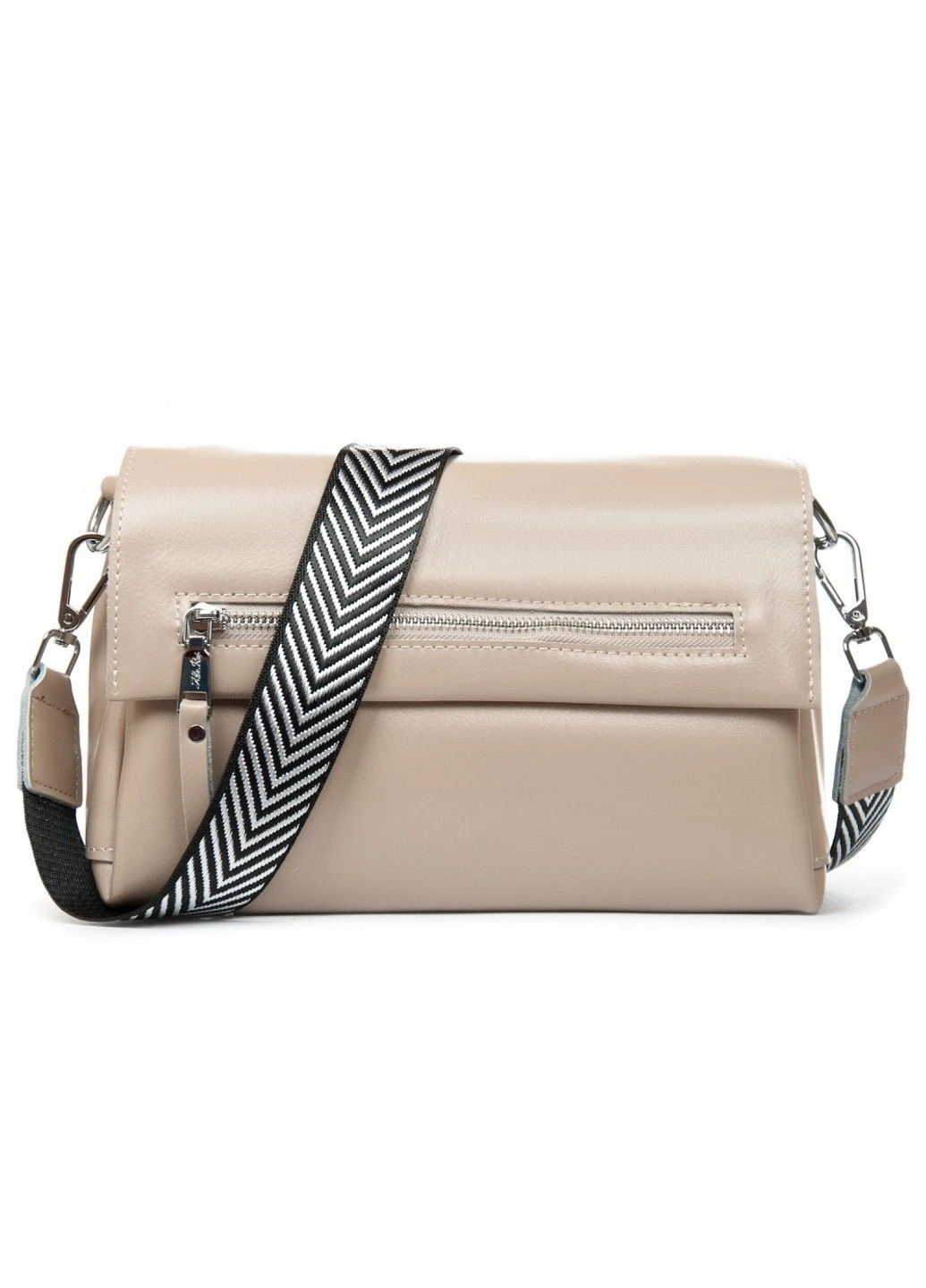 Сумка шкіряна жіноча 8159 l.beige Alex Rai (334669355)